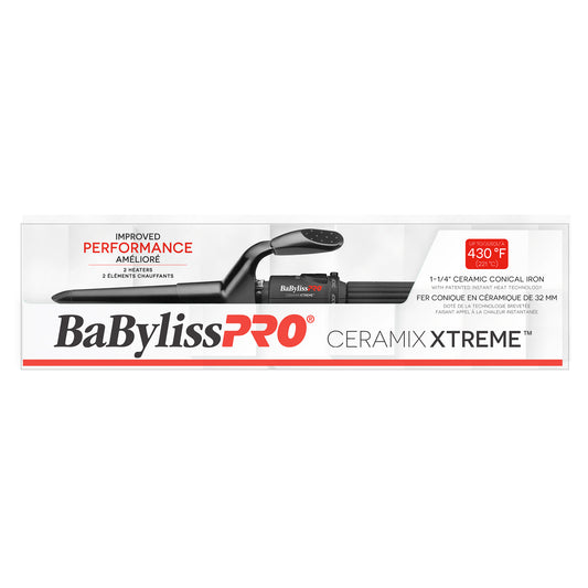 Babyliss Pointed Curling Iron 1.25'' spring handle