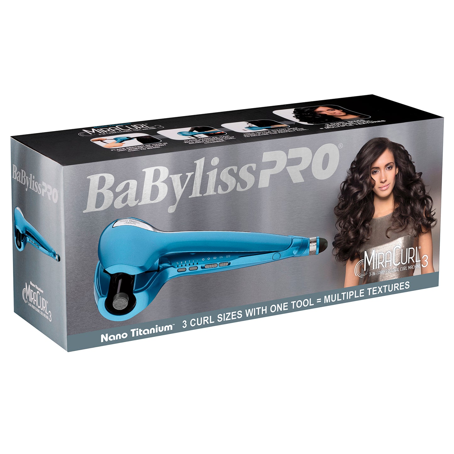 Babyliss Pro Miracurl 3-in-1 Curling iron