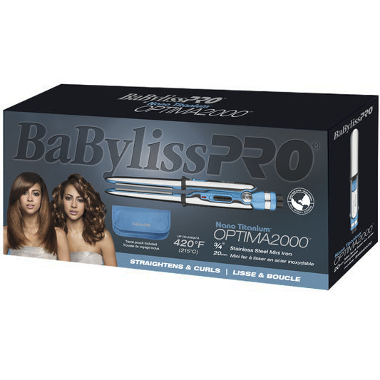 Fer Plat Babyliss Pro Optima 3/4'' Mini