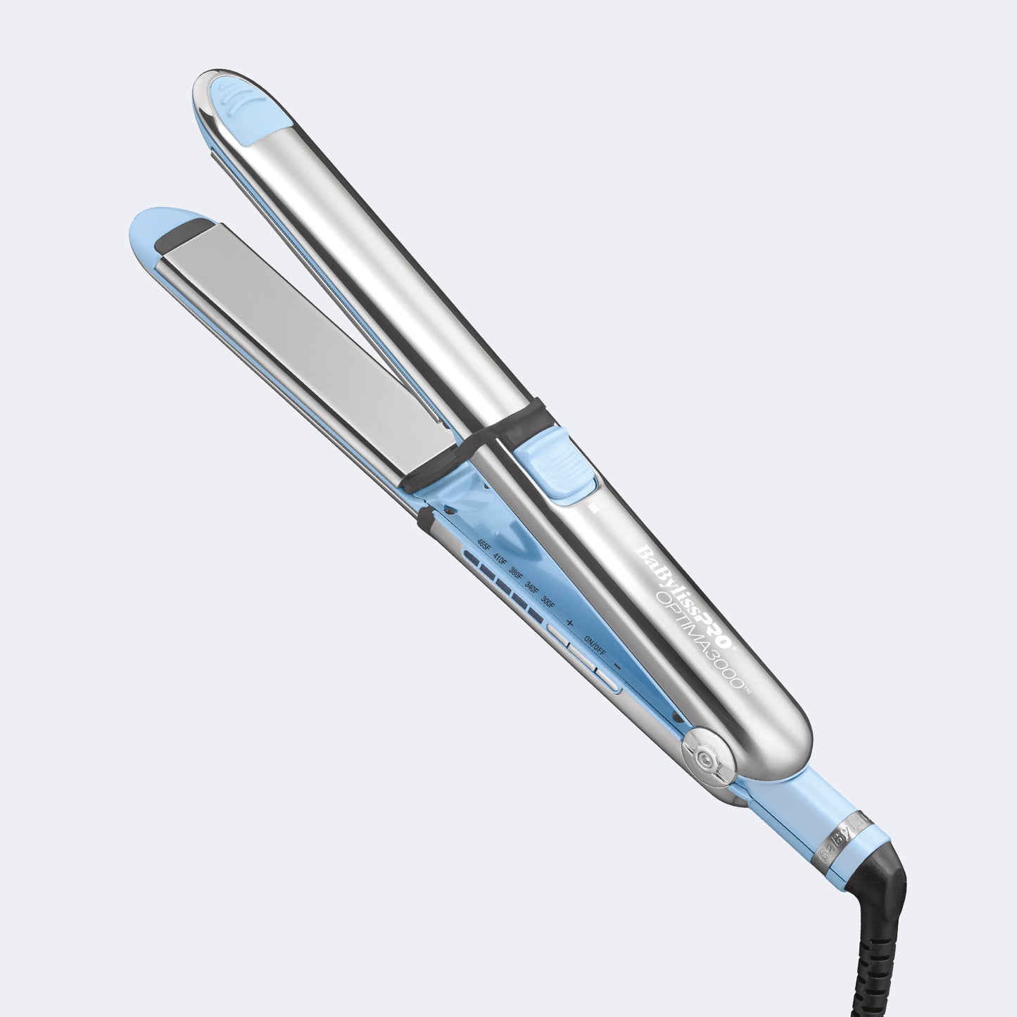 Babyliss Pro Optima 1 1/4" Flat Iron ICED BLUE