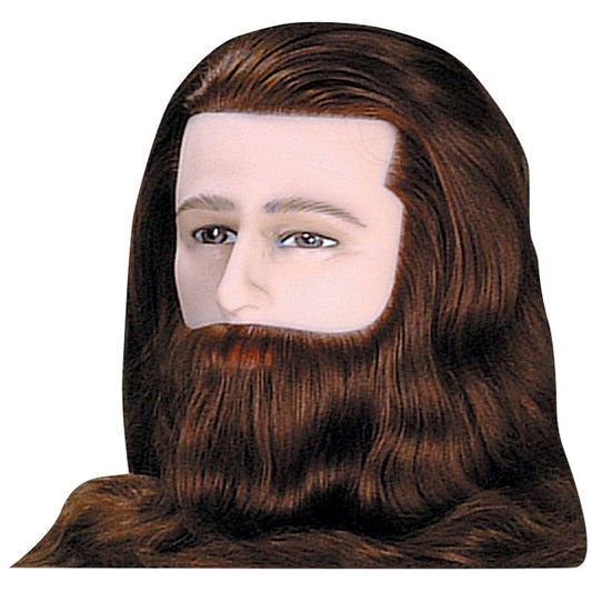 Babyliss Pro Man Beard/Mustache Brown Mannequin 12 in