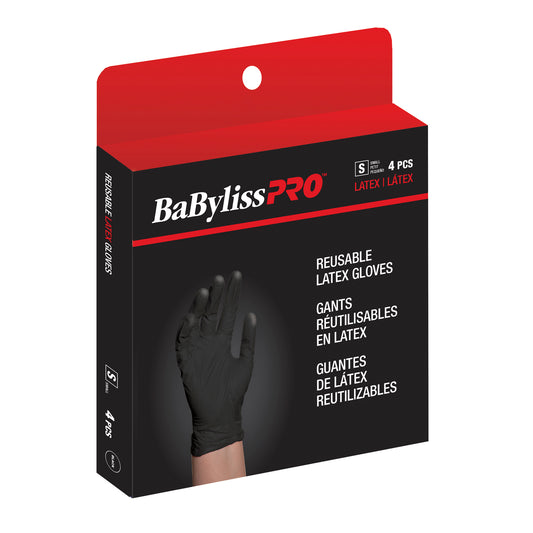 Babyliss Pro Black Satin Small Glove 4/box
