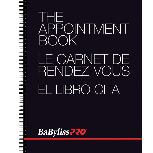 Babyliss Pro 4-column appointment book