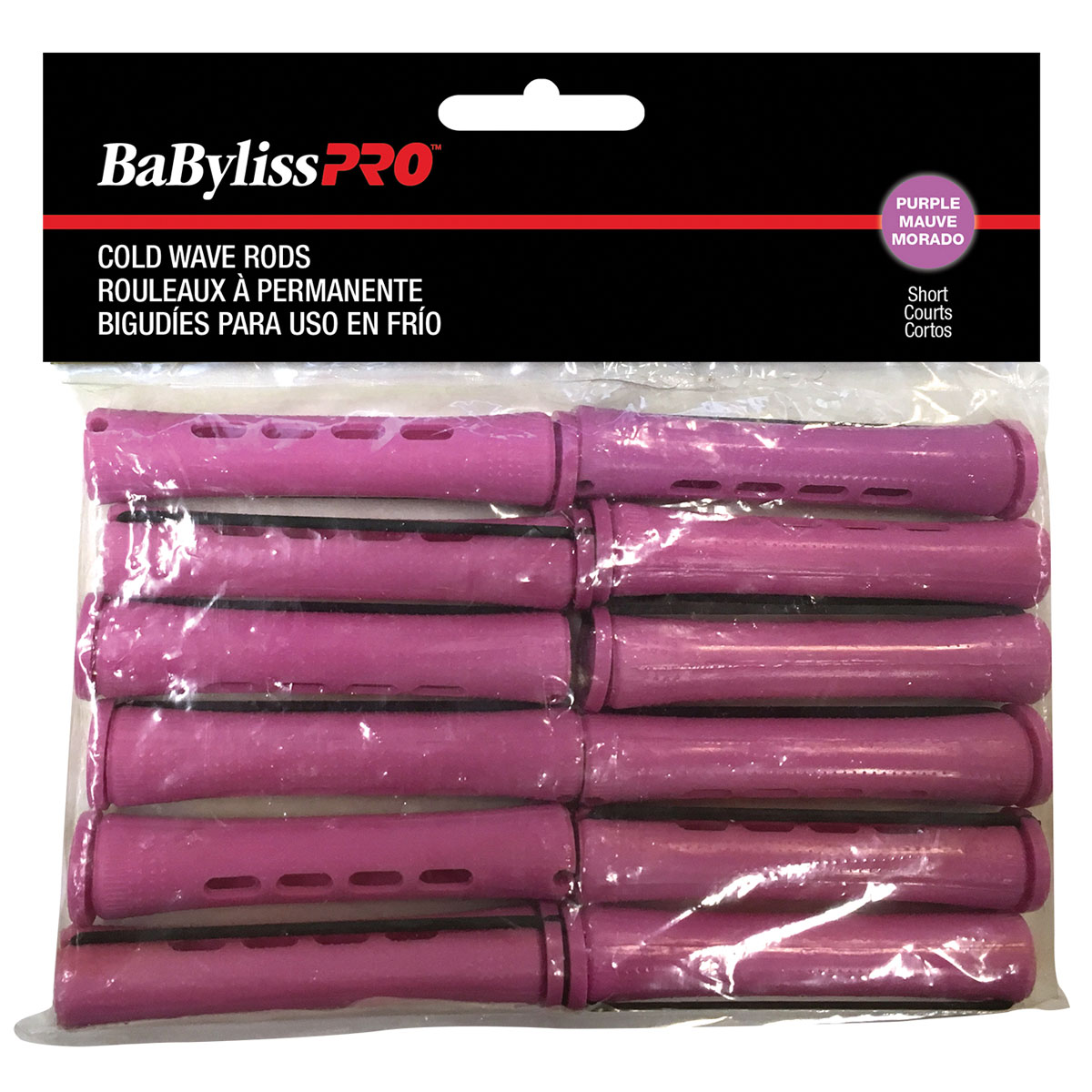 Babyliss Pro Giant Purple Short Wave Rods