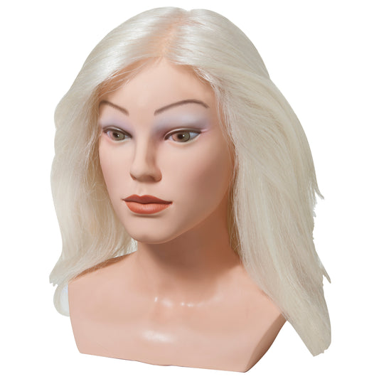 Babyliss Pro with shoulder White 12 inch Mannequin