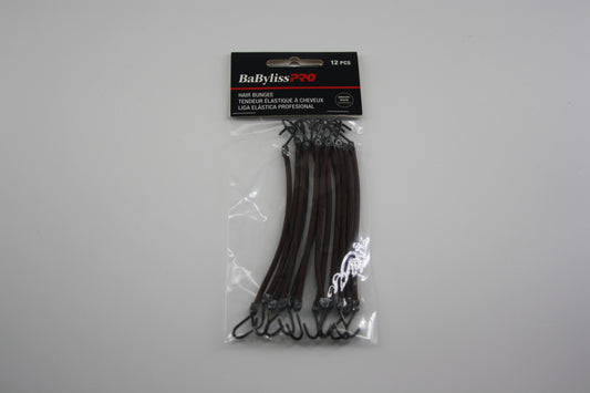 Elastic Babyliss Pro Tensioner Brown 12/bag