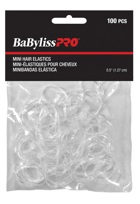 Élastique Babyliss Pro Mini à cheveux 100/sac