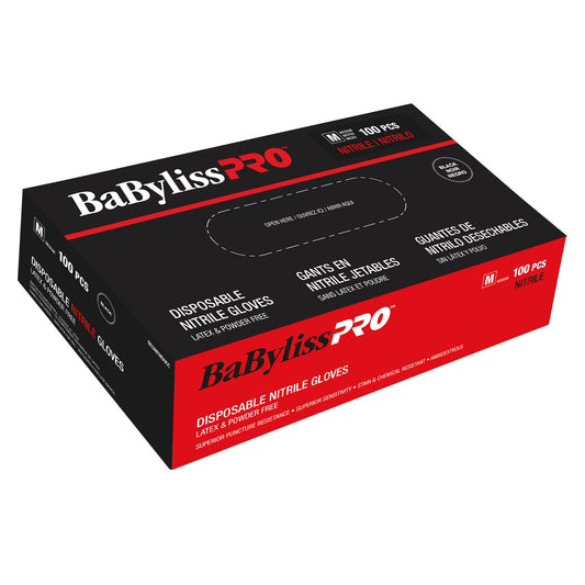 Glove Babyliss Pro Nitrile Medium 100/bte