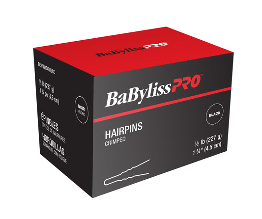 Hair Pin Babyliss Pro 1-3/4 po Black 1/2lb