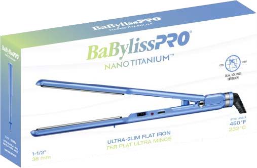 Babyliss Pro Nano Titanium 1 1/2"  Flat Iron Provence Edition