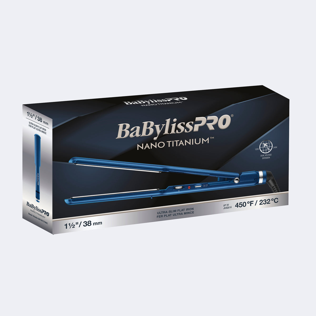 Fer Plat Babyliss Pro Nano Titanium 1 1/2" Édition Twilight