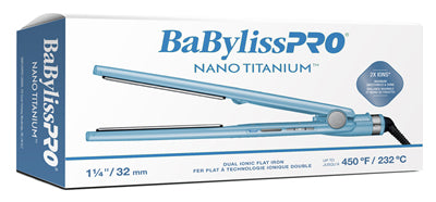 Fer Plat Babyliss Pro NanoTitanium Ionique 1 1/4"