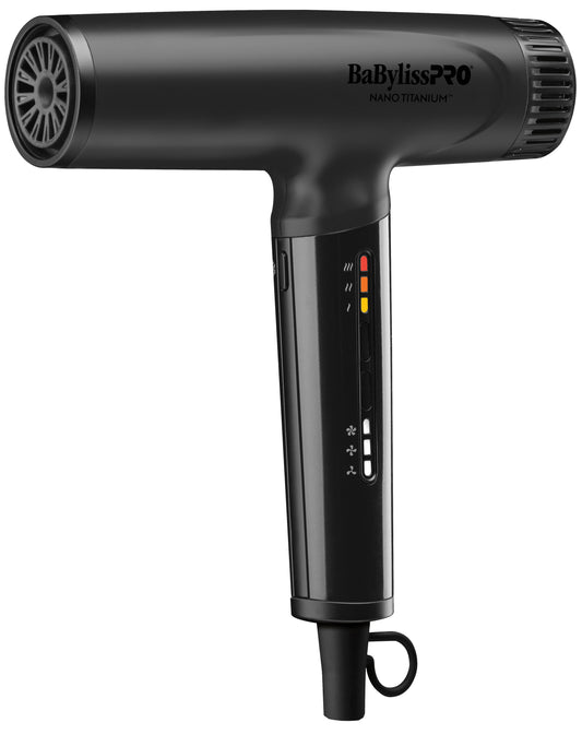 Séchoir Babyliss Pro BNTC9200MBC Noir à haute vitesse nano léger