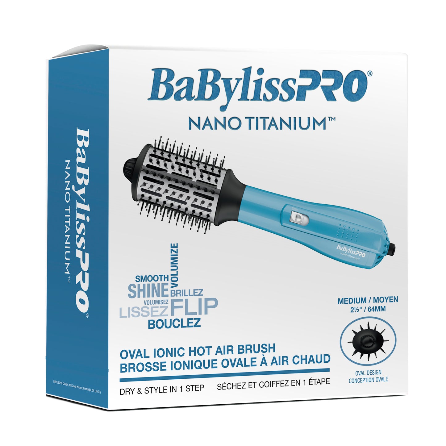 BabylissPro Oval Hot Air Brush 2.5"
