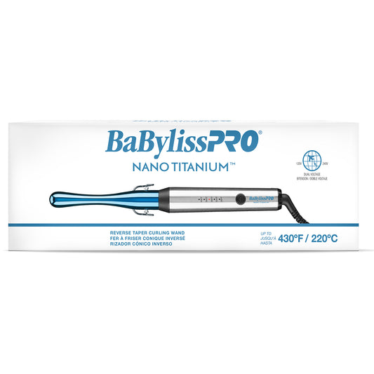 Curling Iron without Clamp Babyliss Pro Inverted Tapered