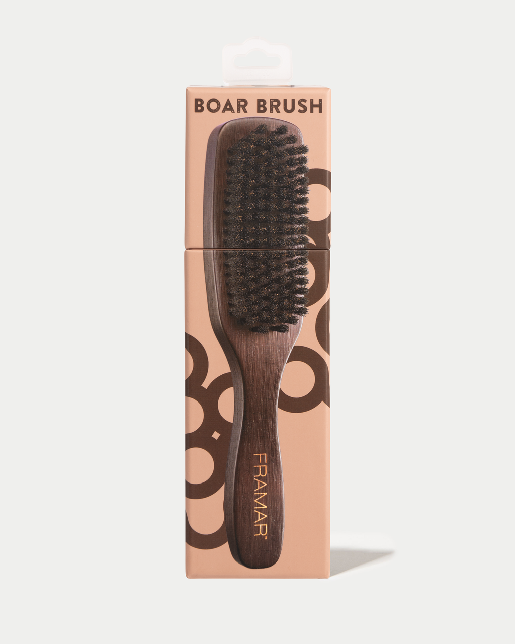 Framar Boar Brush dark brown