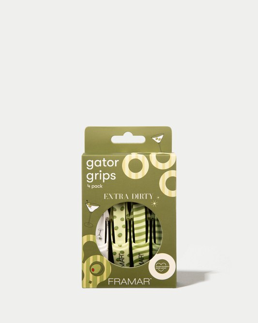 Framar Gator Clip Extra Dirty 4/pk