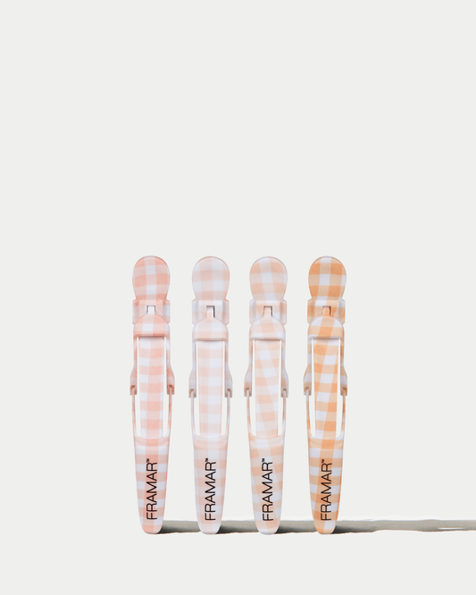 Pince Framar Gator "Peach Please" 4/pqt