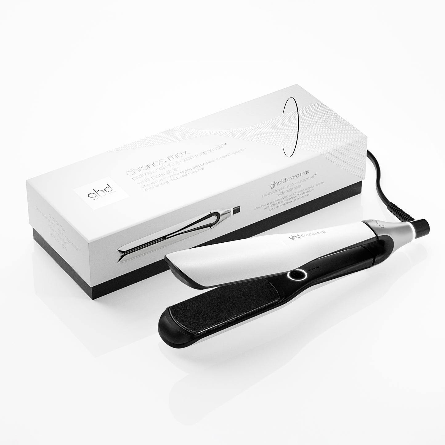 Fer Plat GHD Chronos Blanc Max 1.7"