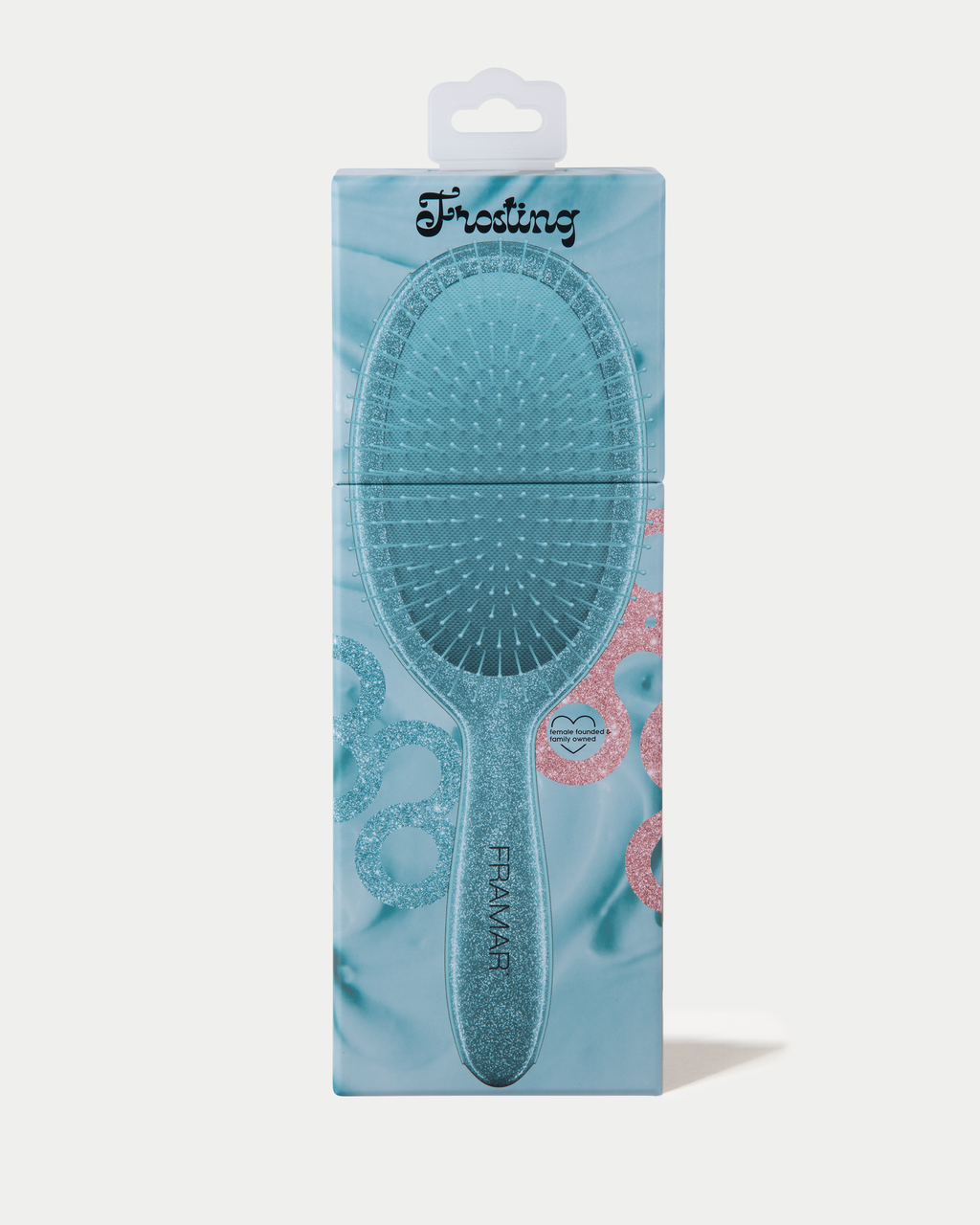 Brosse Framar Démêlante "Cookie Cutter Frosting"
