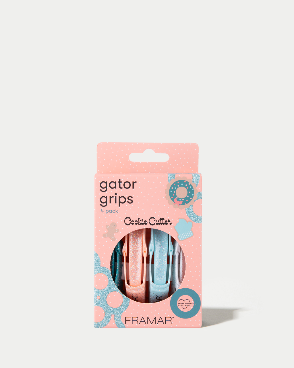 Pince Framar Gator "Cookie Cutter" 4/pqt