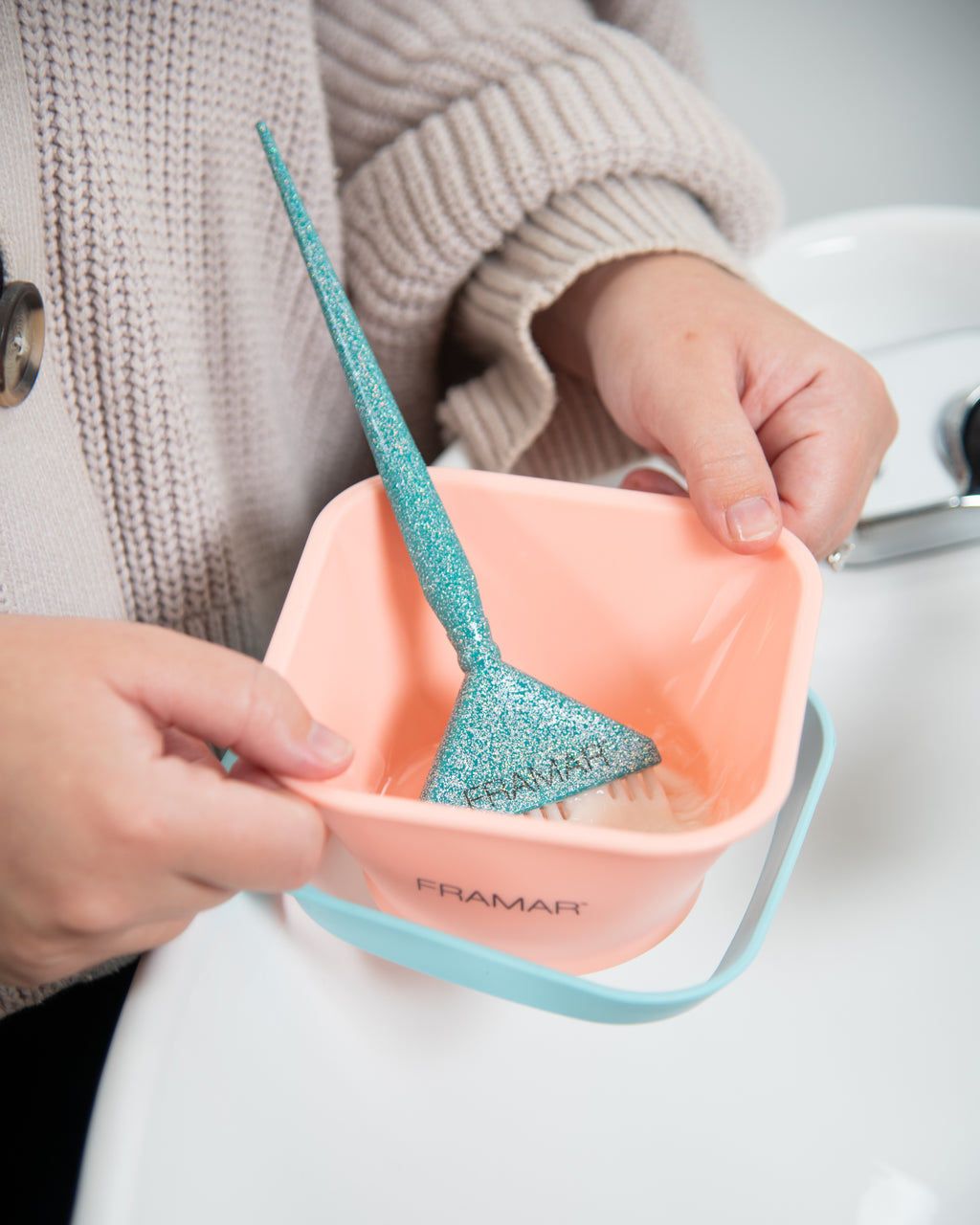 Bol Framar Pour Nuanceur au Lavabo "Cookie Cutter"