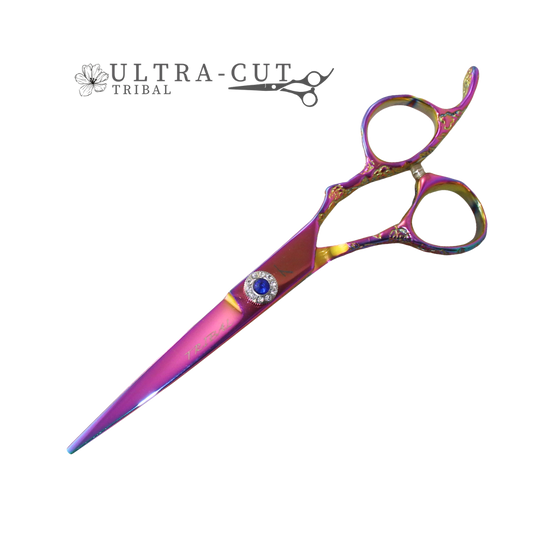 Tribal Scissor Blues Rose & Gold Cutting/Thinning 5.5'' Right Handed Kit