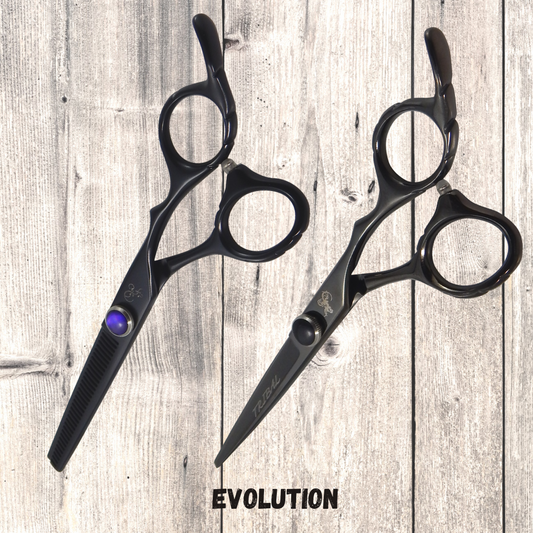 Tribal Scissor Evolution Cutting/Thinning 5.5'' Right Handed Kit