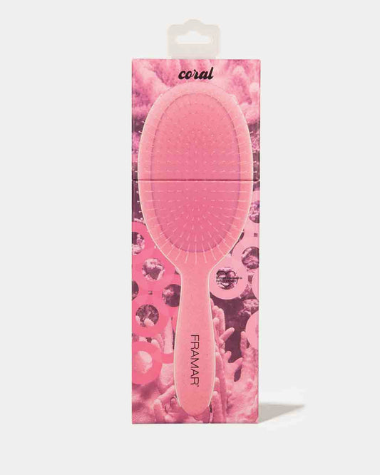 Detangling Framar Brush Beacation Coral
