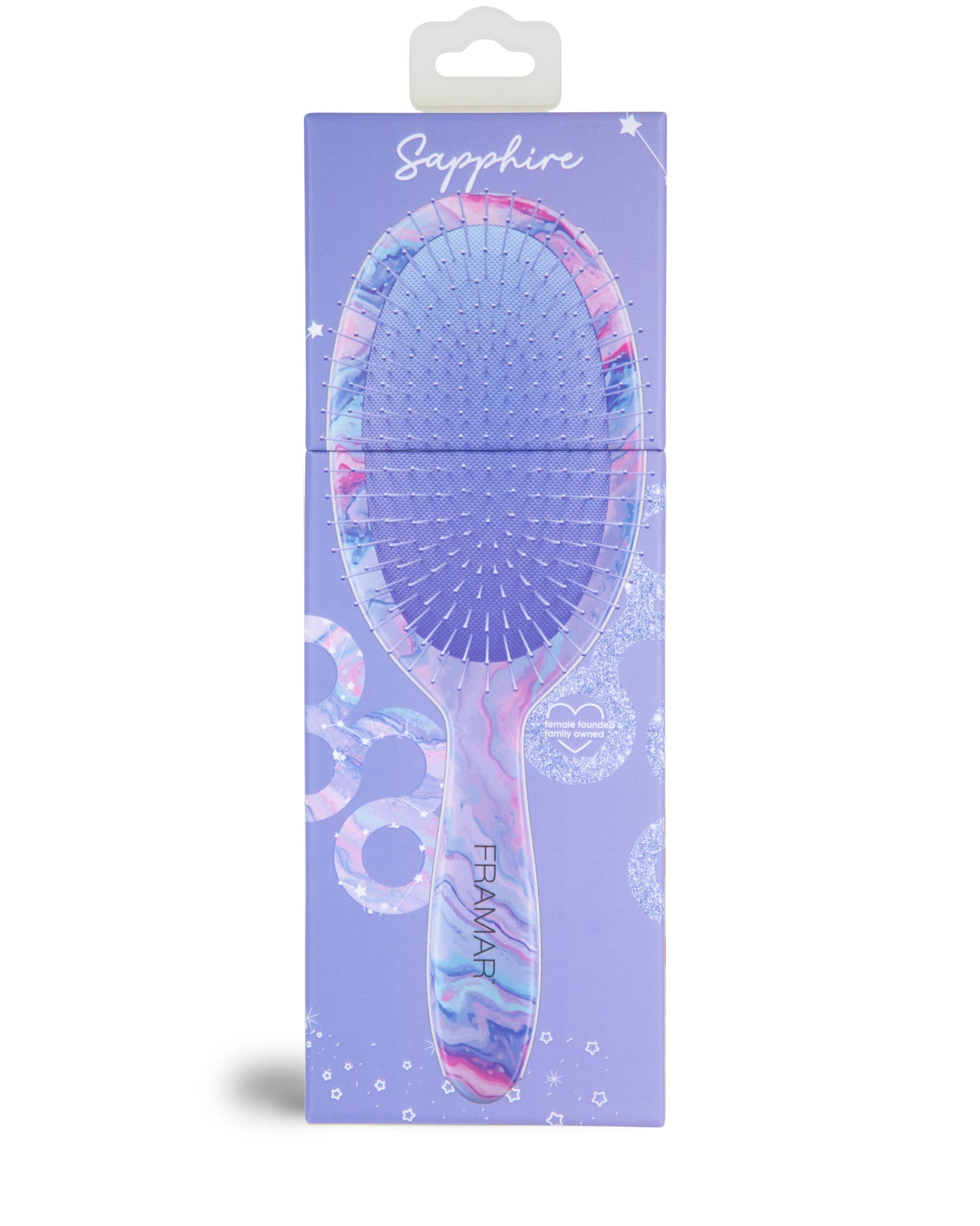 Framar Moonstone Sapphire Detangling Brush