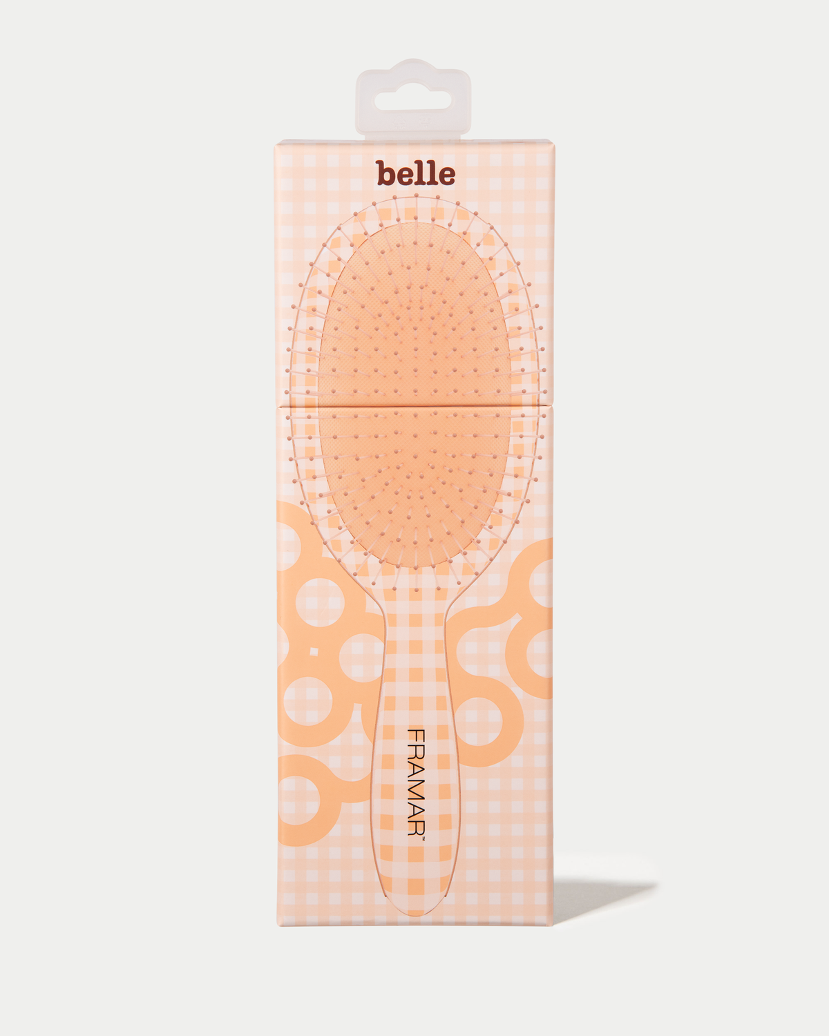 Framar Detangle Brush Peach Please Belle