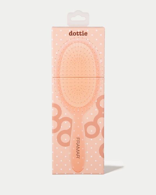 Brosse Framar Démêlante "Peach Please Dottie"