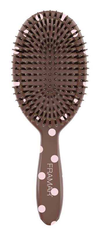 Framar Polish Brush Chocolate Polka Dots