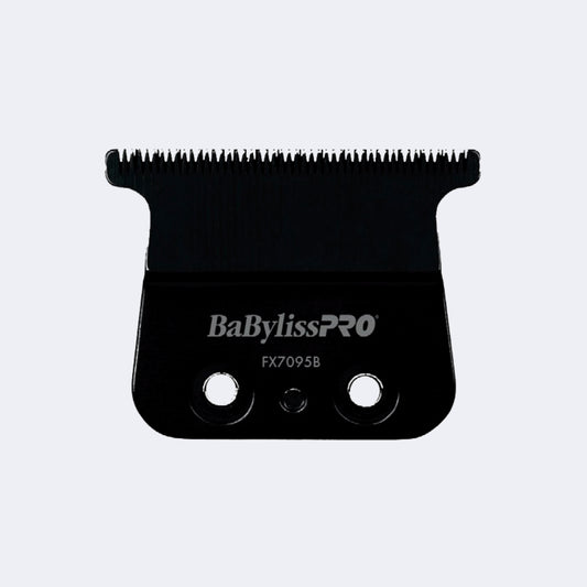 Lame Babyliss Pro en T à dents profondes (MIM) en titane noir