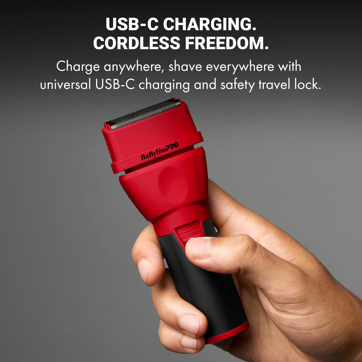 Rasoir Babyliss Pro Double lame CoreFX Série Limitée Rouge