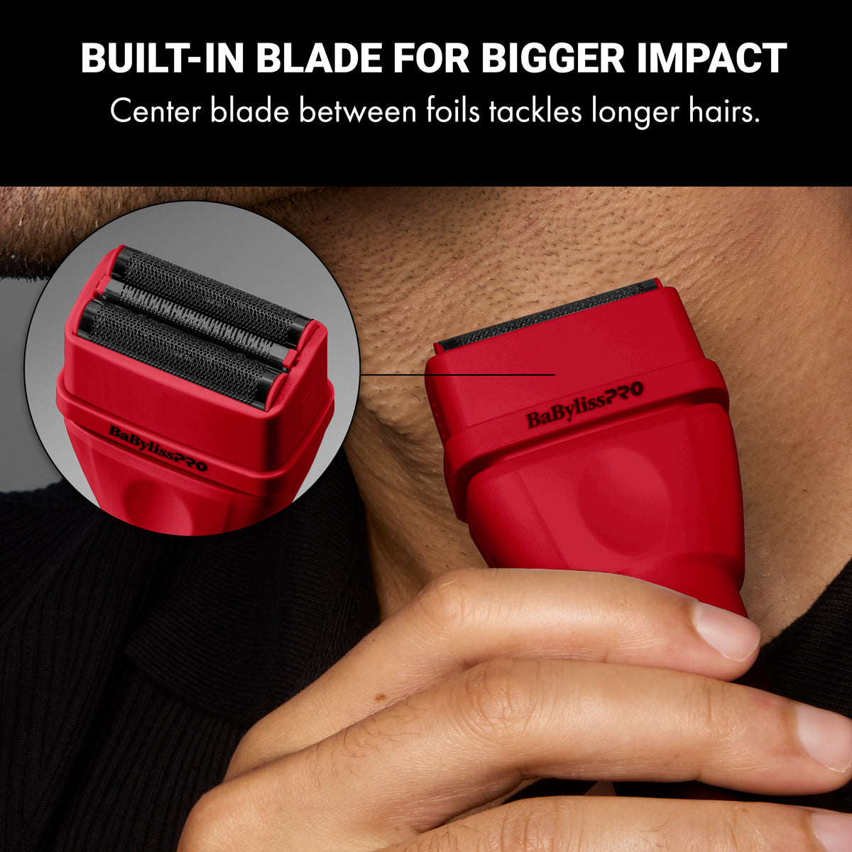Rasoir Babyliss Pro Double lame CoreFX Série Limitée Rouge