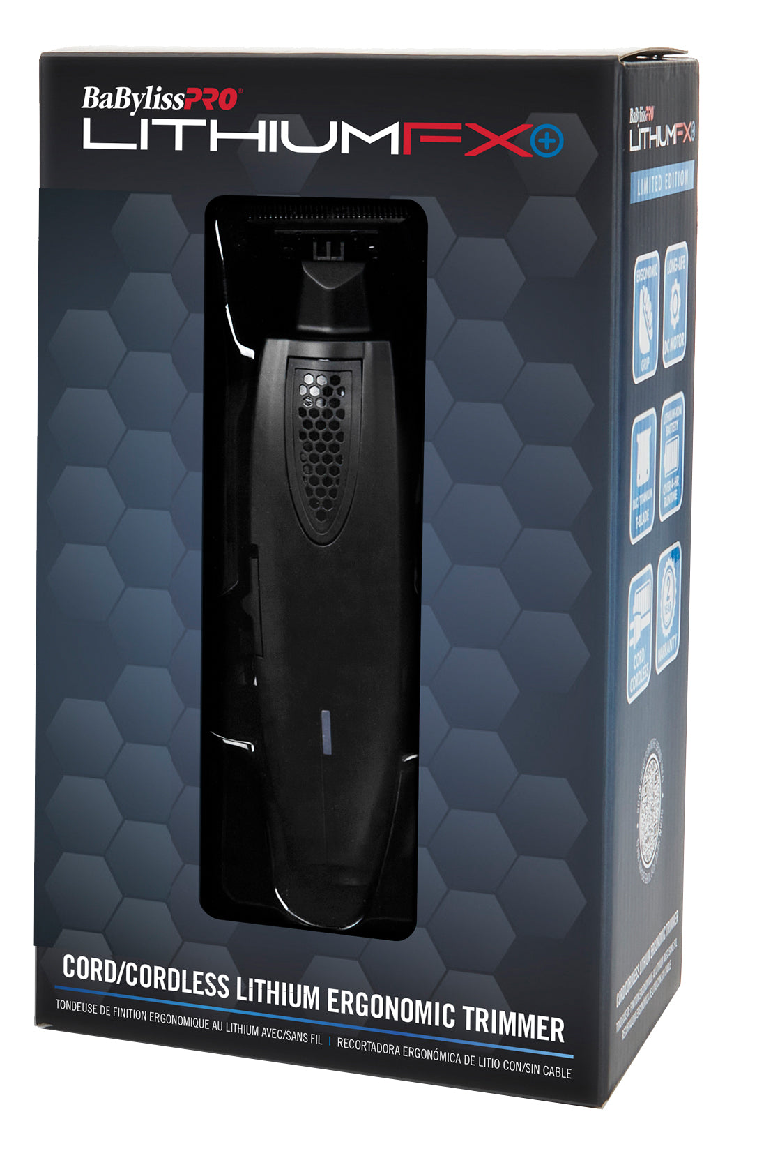 Trimmer Babyliss Pro LithiumFX+ Ergonomic Housing