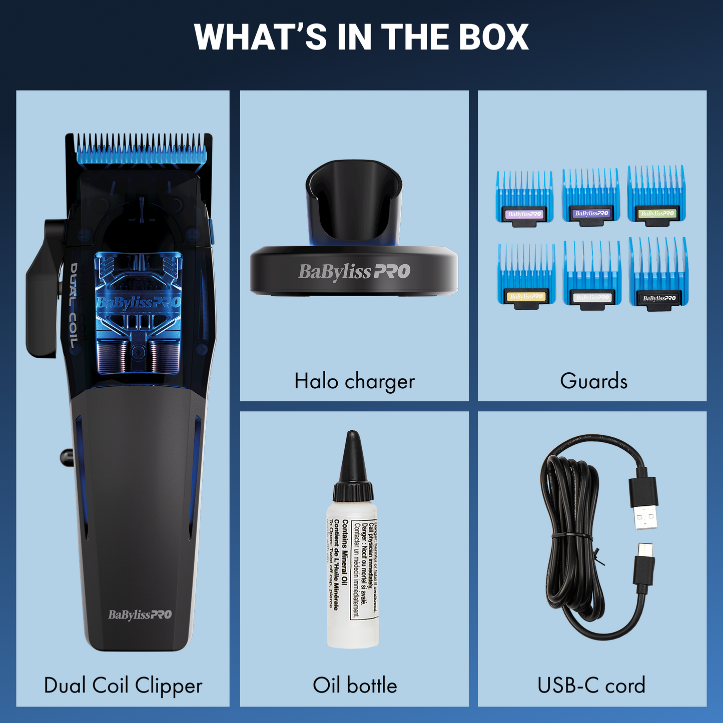 Tondeuse Babyliss Pro Dual-Coil Haute Performance