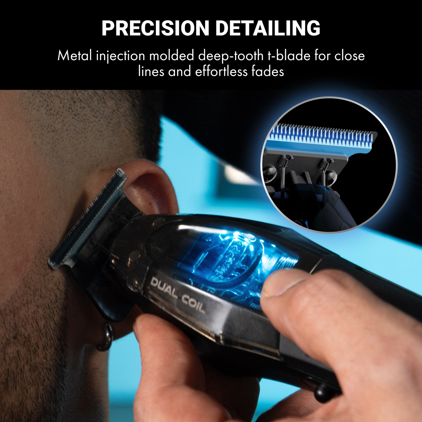 Tondeuse Babyliss Pro Dual-Coil de finition Haute Performance