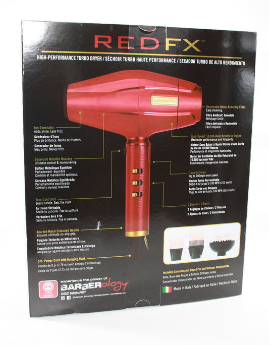 Séchoir BabylissPro Barberology RedFx