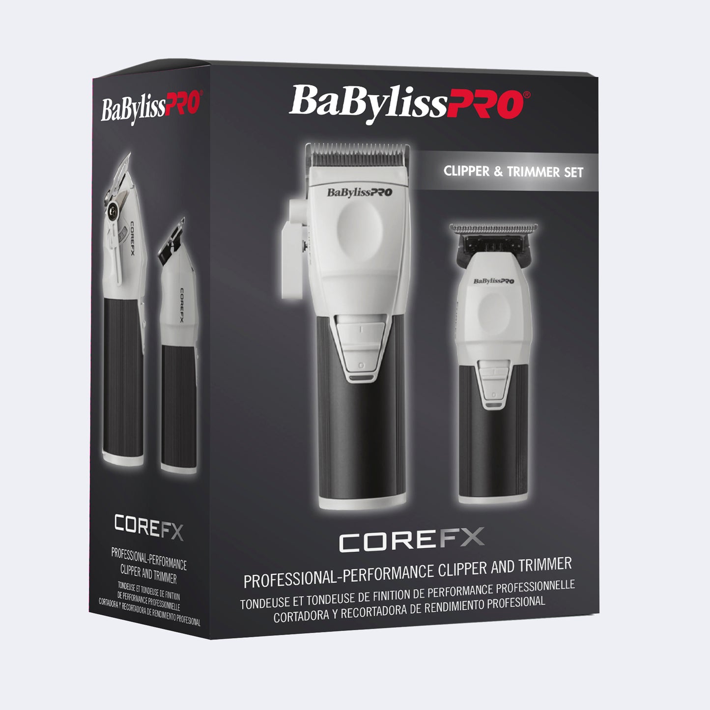 Babyliss Pro CoreFx Clipper Combo