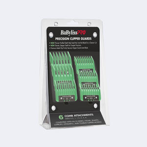 Babyliss Pro Precision Clipper Guards (Green)