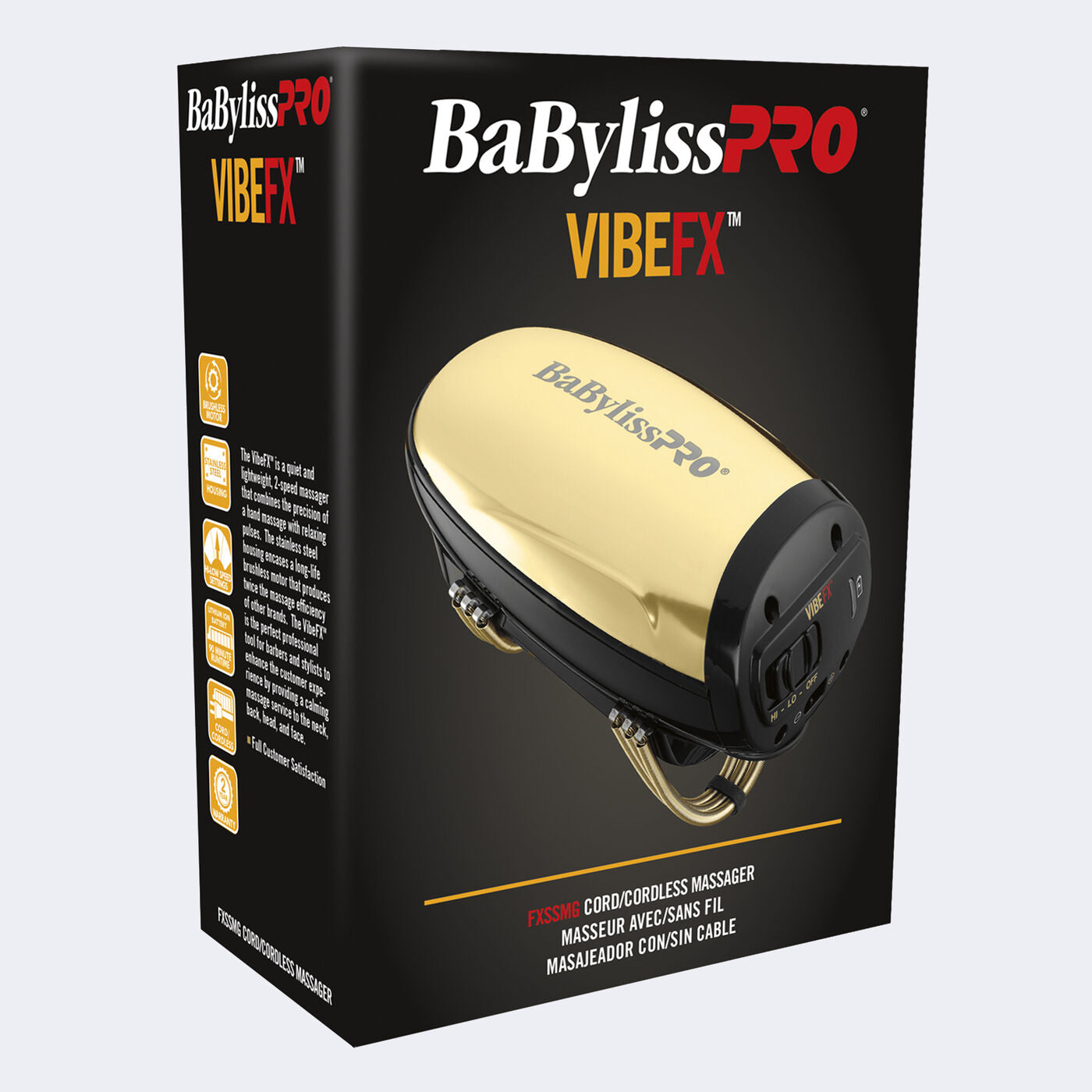 Babyliss Pro VIBEFX Cord/Cordless Massager