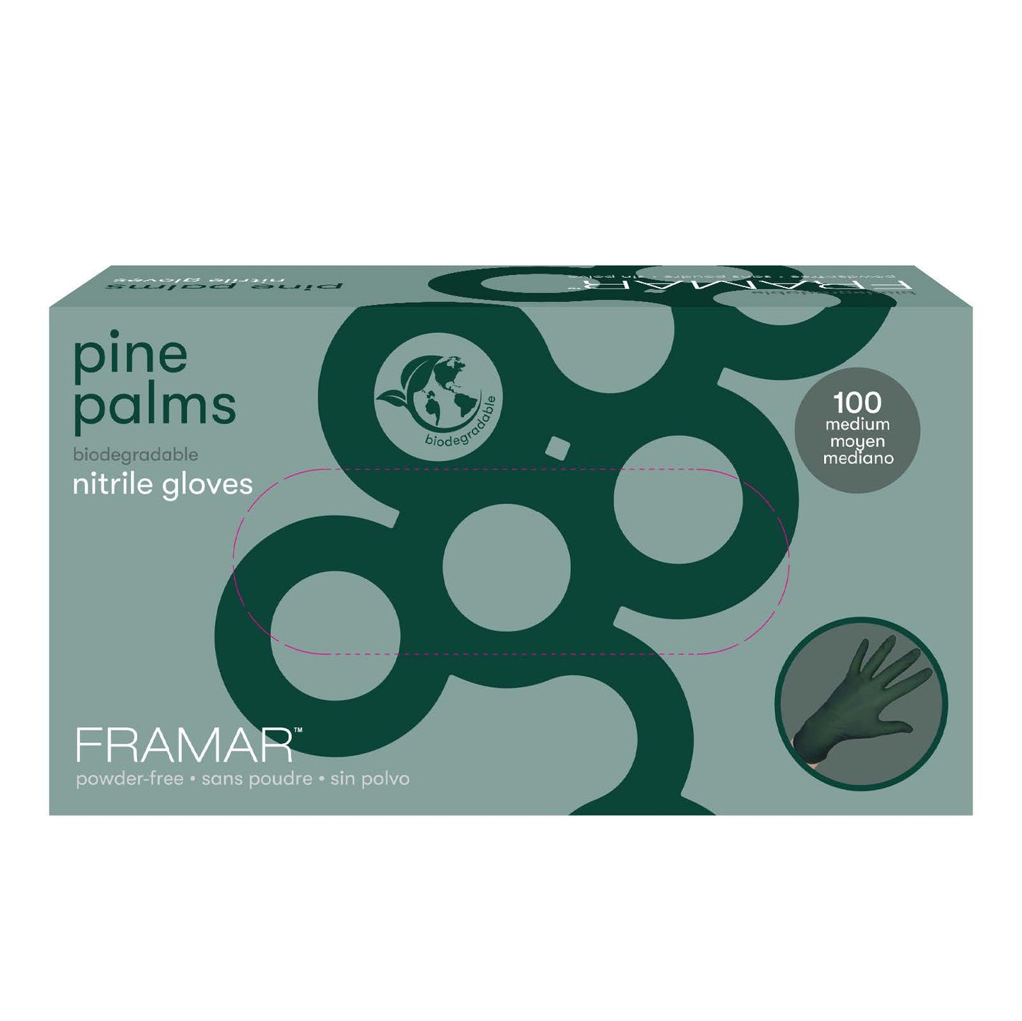 Framar Biodegradable Nitrile Glove Large