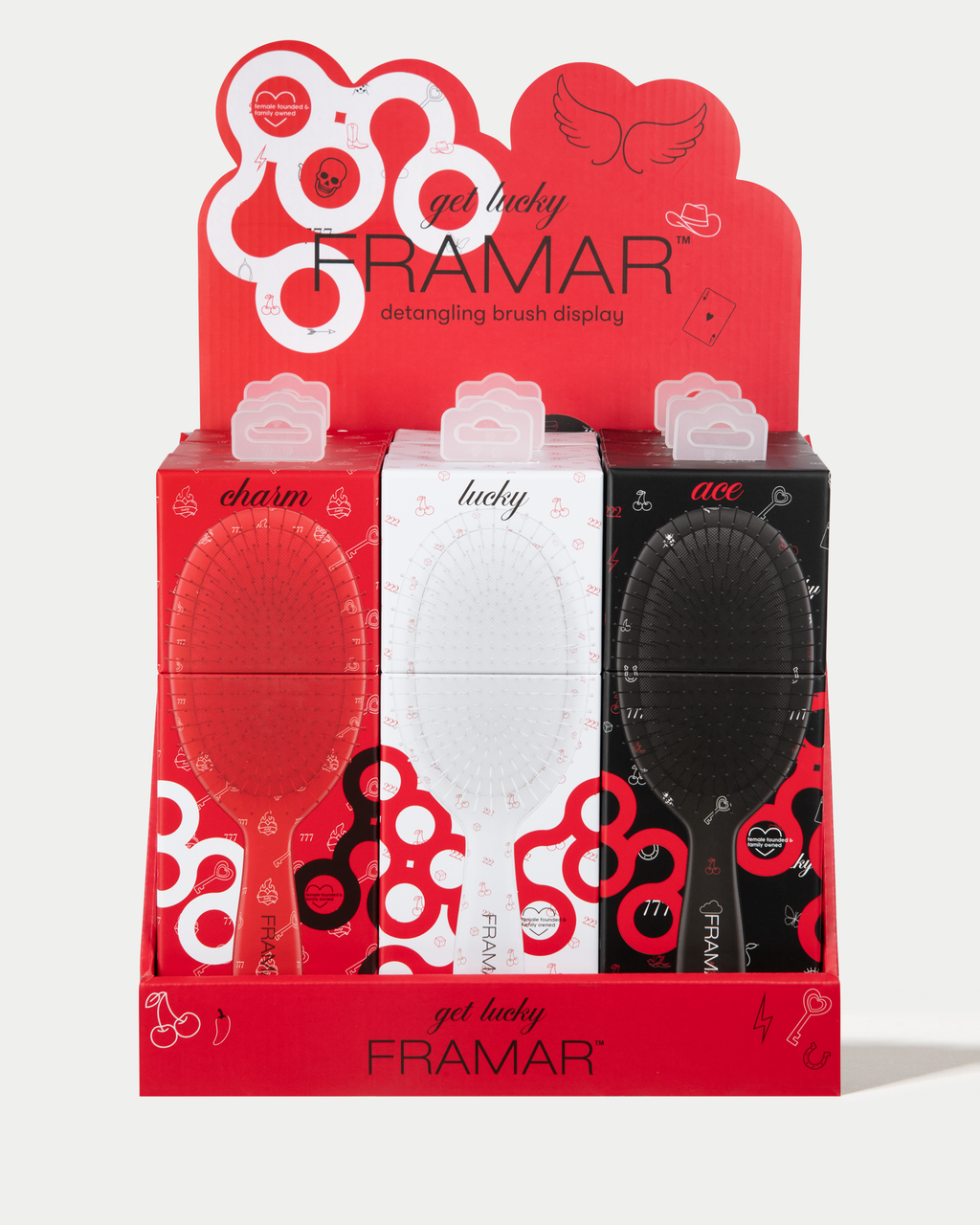 Framar Detangling Get Lucky Brush Opener