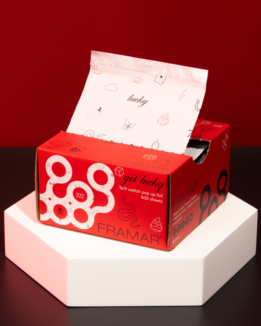 Framar Foil-It 5X11 Get Lucky Pop Up