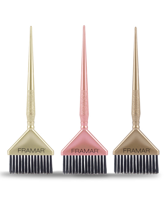 Framar Big Daddy Metallic Brush 3/pkg.