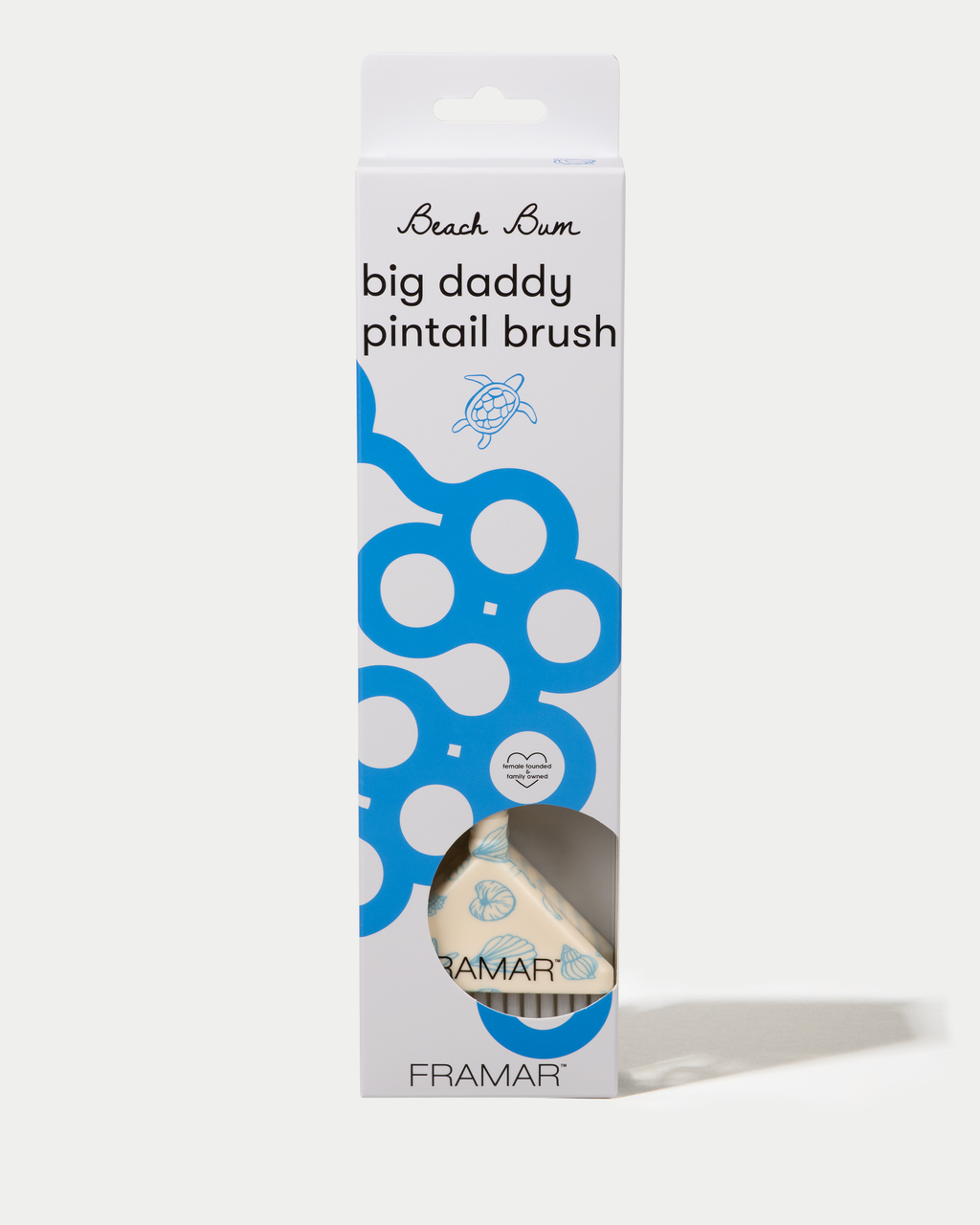 Pinceau Framar Big Daddy à tige de métal "Beach Bum" 2/pqt