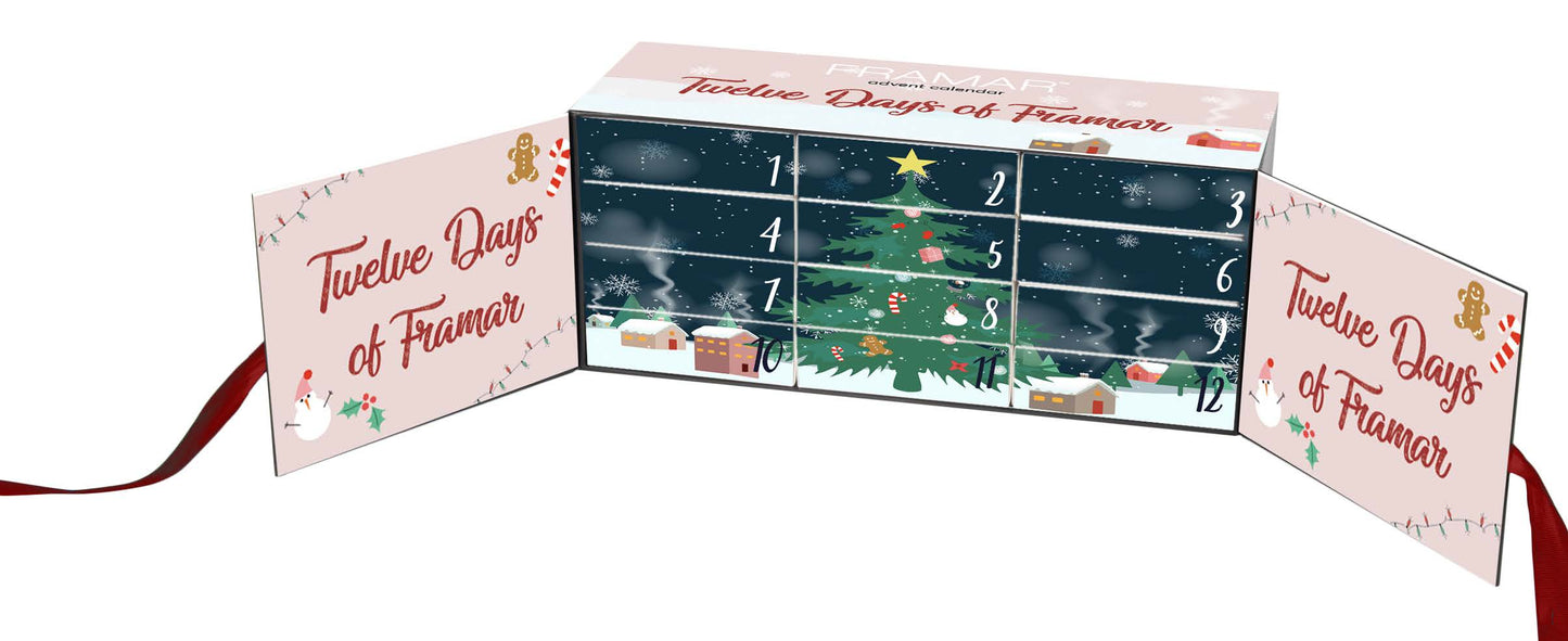 Framar Foil-It Advent Calendar 12/pk