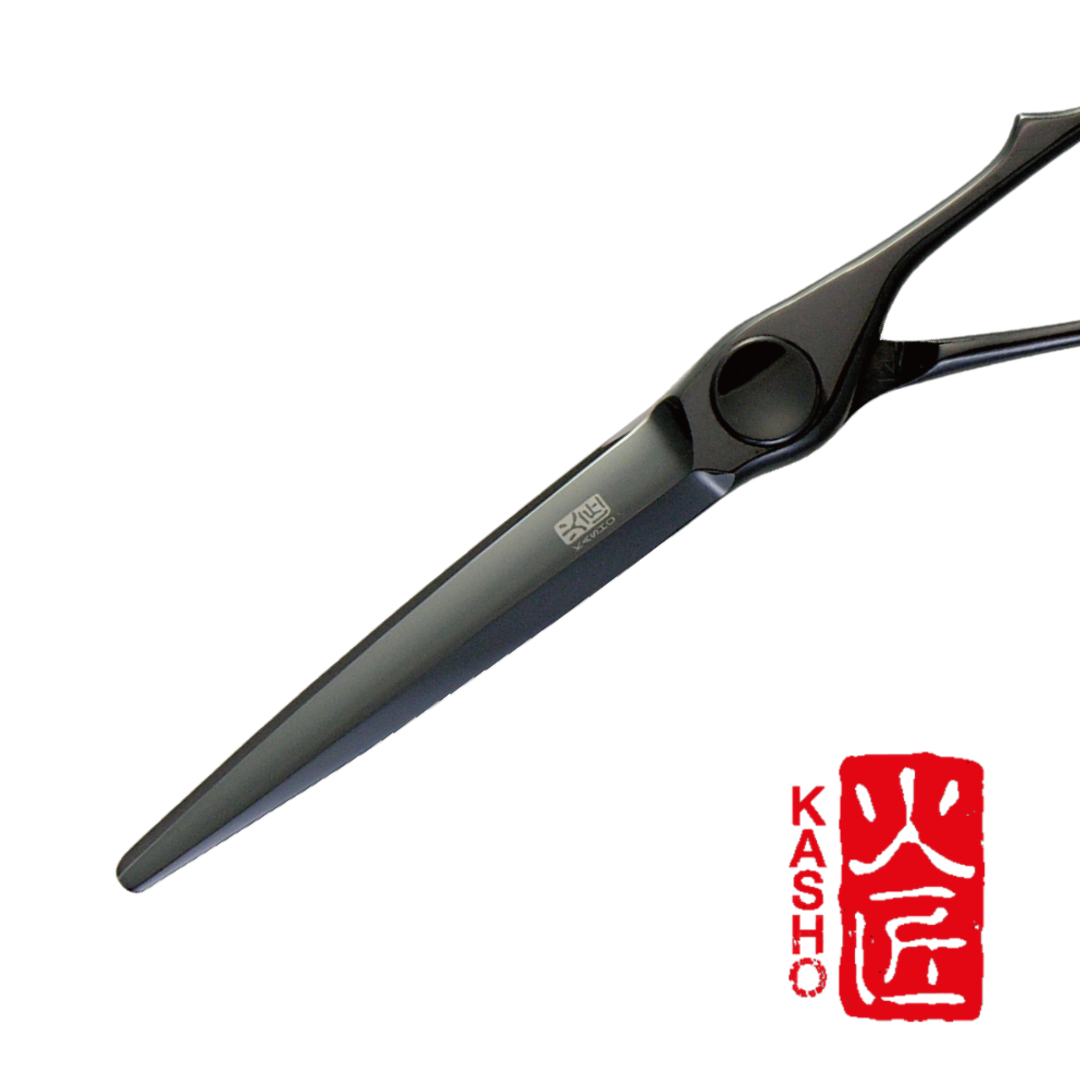 Ciseau Kasho KML 6.5'' Droitier Offset Noir